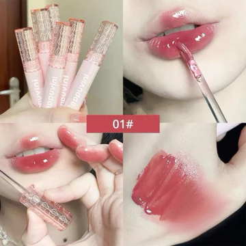 Cappu Vini GLASS Moisturizing LipGloss Korean Lip Gloss Water Lipcream Liptint Lip Balm Mirror