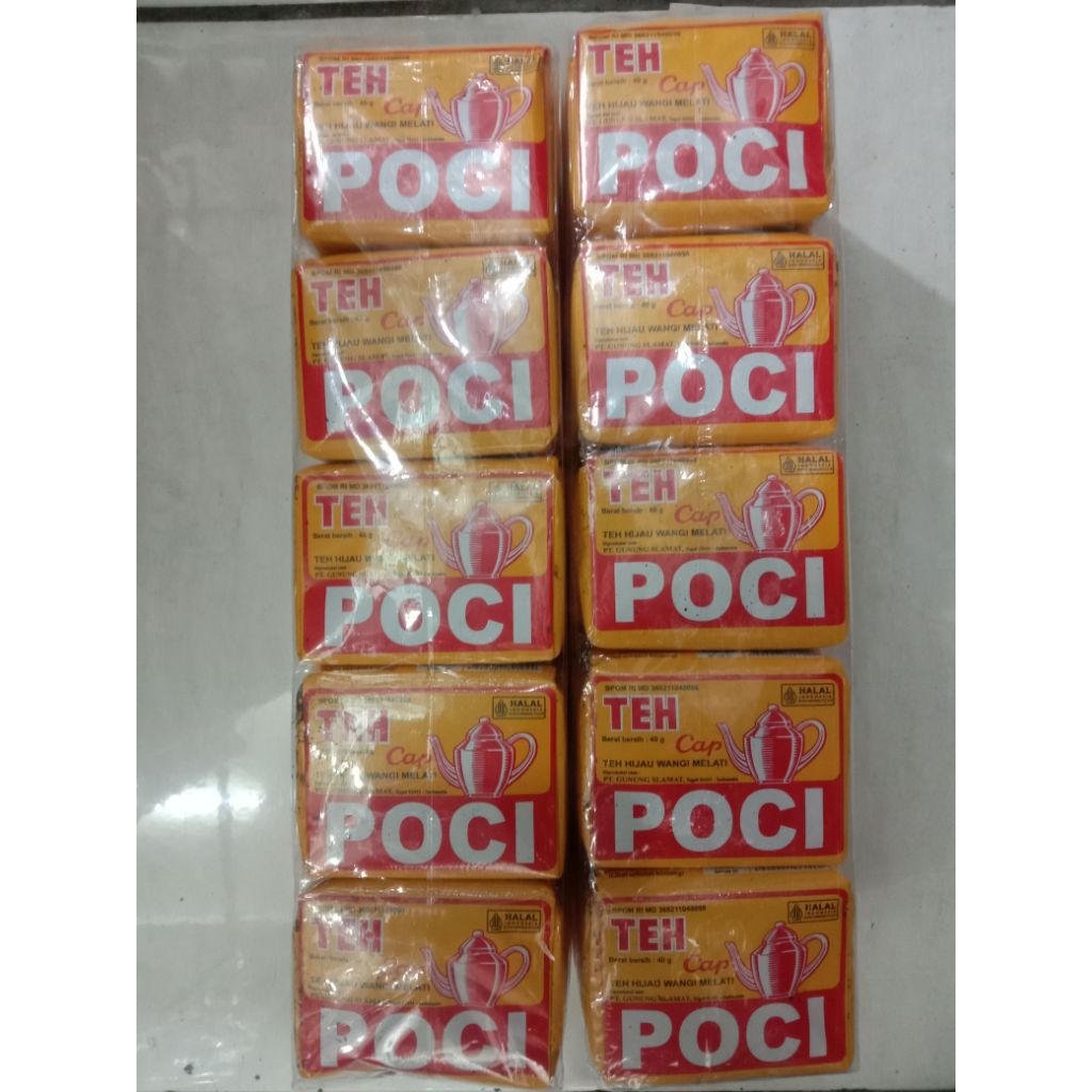 Jual Teh Poci 40g (1 Slop Isi 10 Bungkus) | Shopee Indonesia