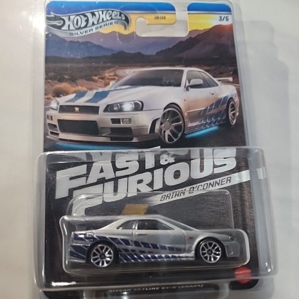 Jual Hot wheels FnF r34 brian o connor | Shopee Indonesia