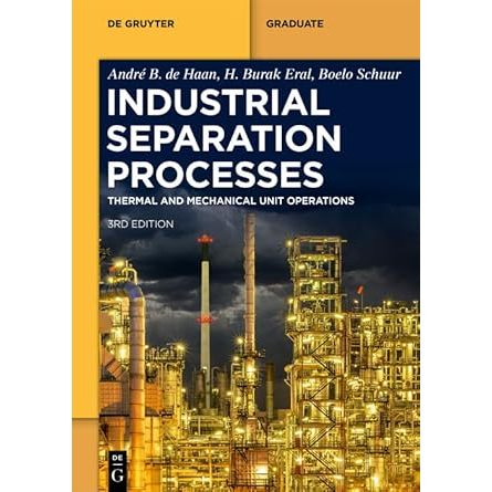 Jual Industrial Separation Processes: Thermal Unit Operations and ...