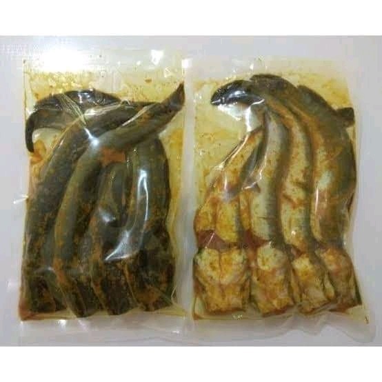 Jual Lele Premium Marinasi isi 4 ekor ikan Lele Bumbu kuning siap ...