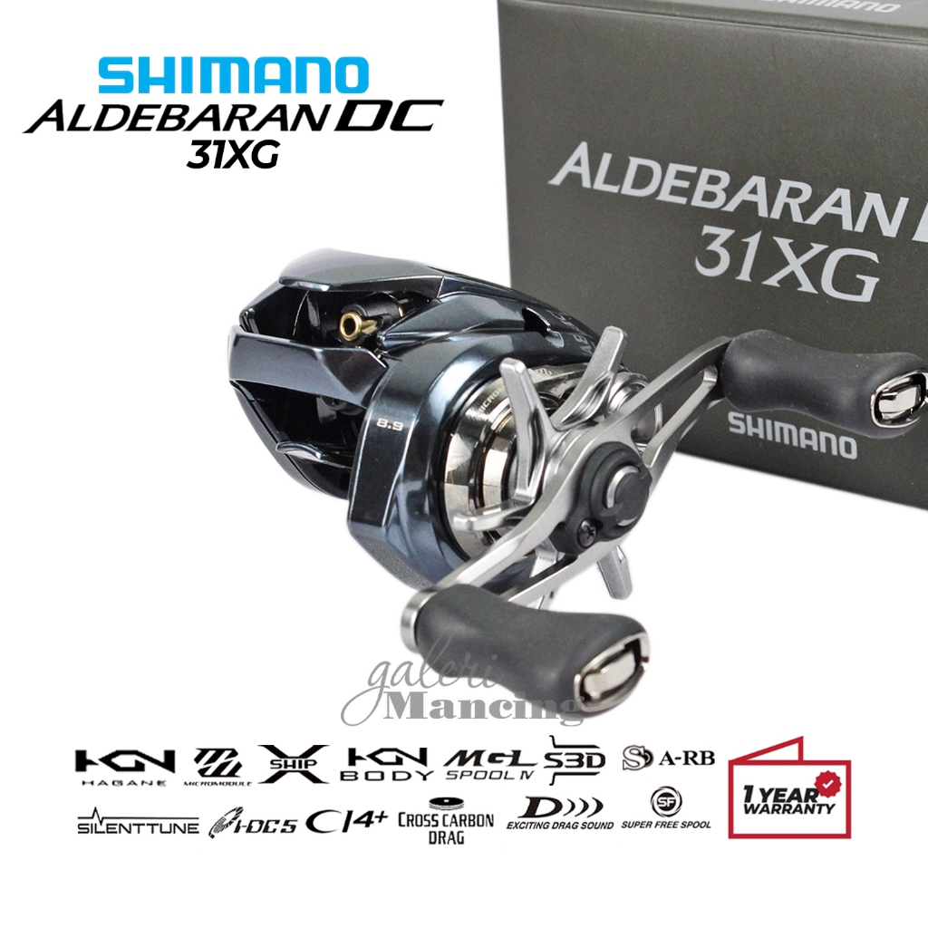 Shimano 25 Aldebaran DC 30XG Right-Hand Baitcasting Reel – JDM