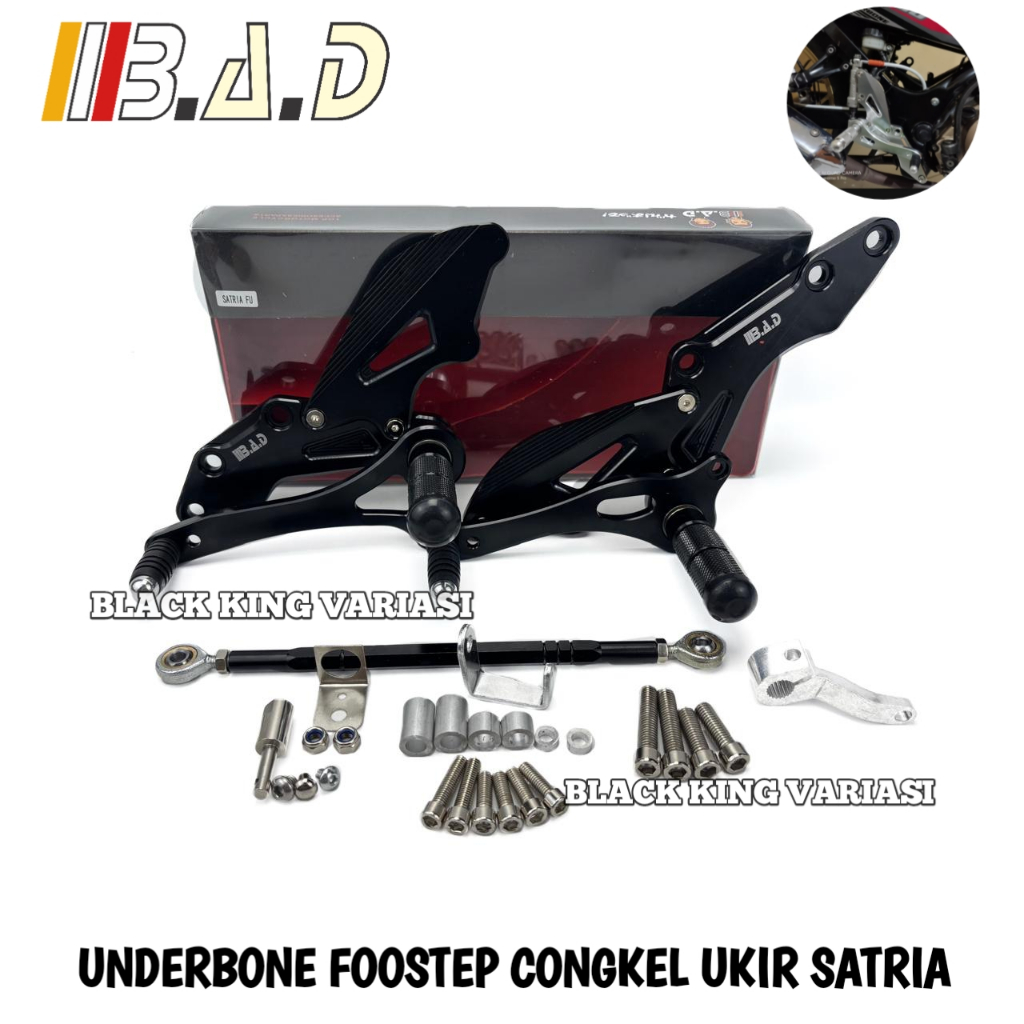 Jual Underbone Satria FU F150 Underbone Footstep Congkel Underbone full ...