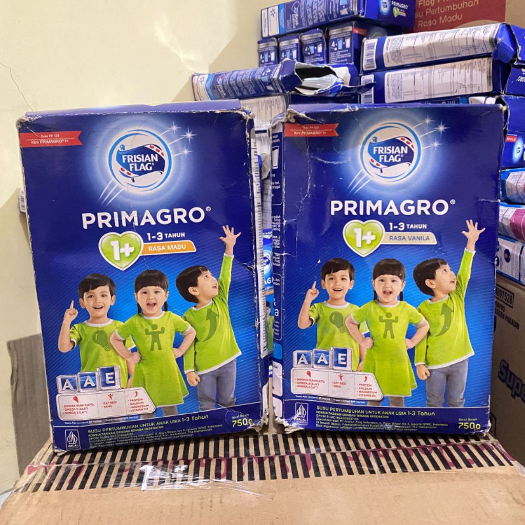 Jual Primagro 3+ 1+ Rasa Madu Coklat Vanila 750G Susu Anak 3-4 Tahun ...