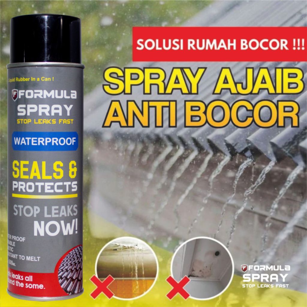 Jual FORMULA Spray penutup celah lubang / Rembes - Atap Anti Bocor ...