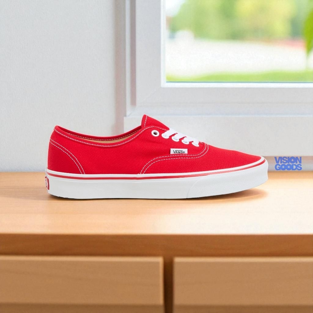 Sepatu Vans Authentic Red Chilli Classic Original
