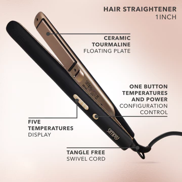 Catokan SIMPLY By Lumi Hair Straightener 1 Inch Pelurus Rambut Tourmaline