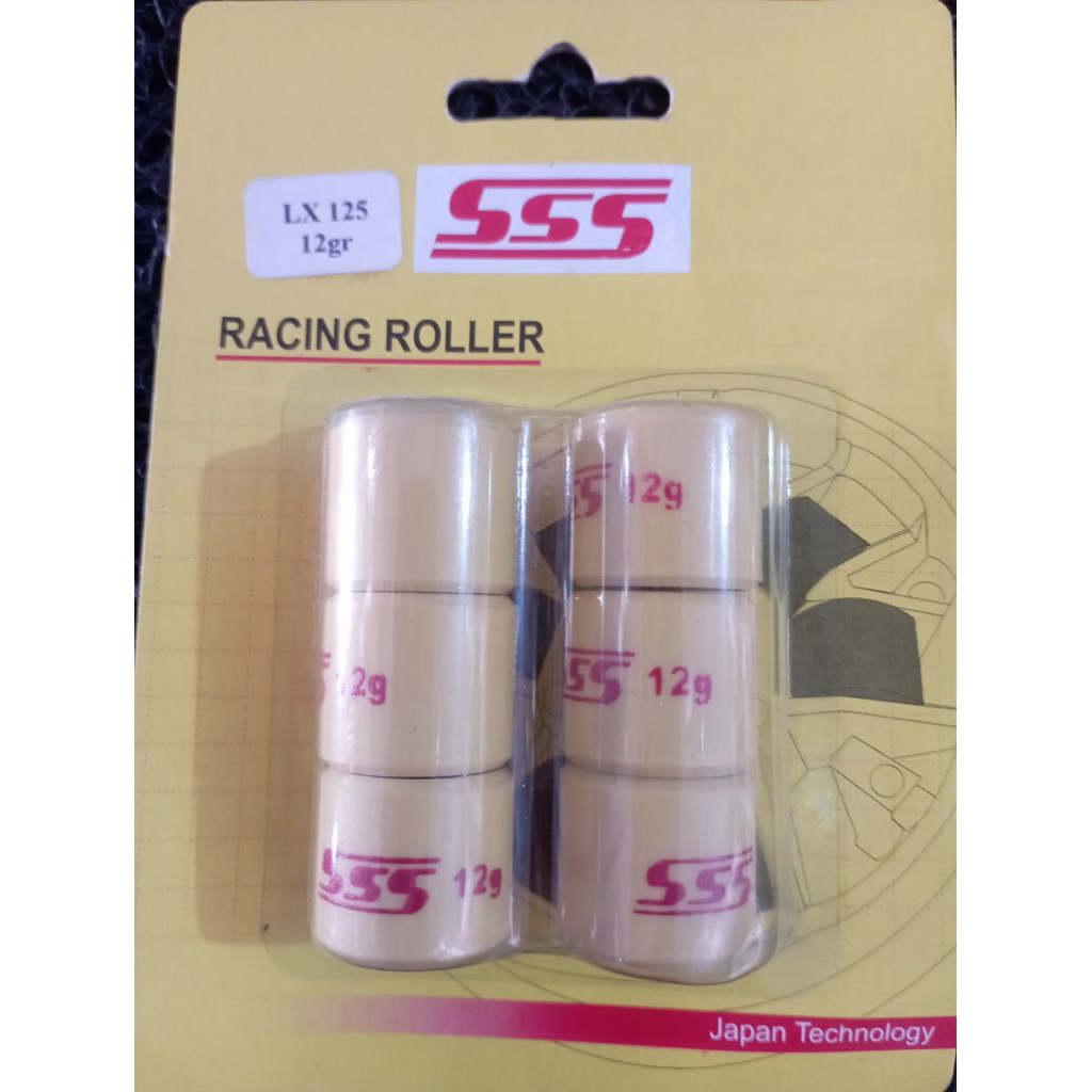 Jual Roller racing Vespa Matic LX125 12gram Original SSS Racing ...