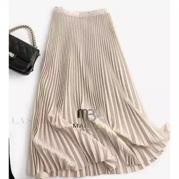 Rok Plisket Warna Mayung Flowly Rok Simpel All Size Untuk BB 39 90 Kg Bahan Koshibo Grade A