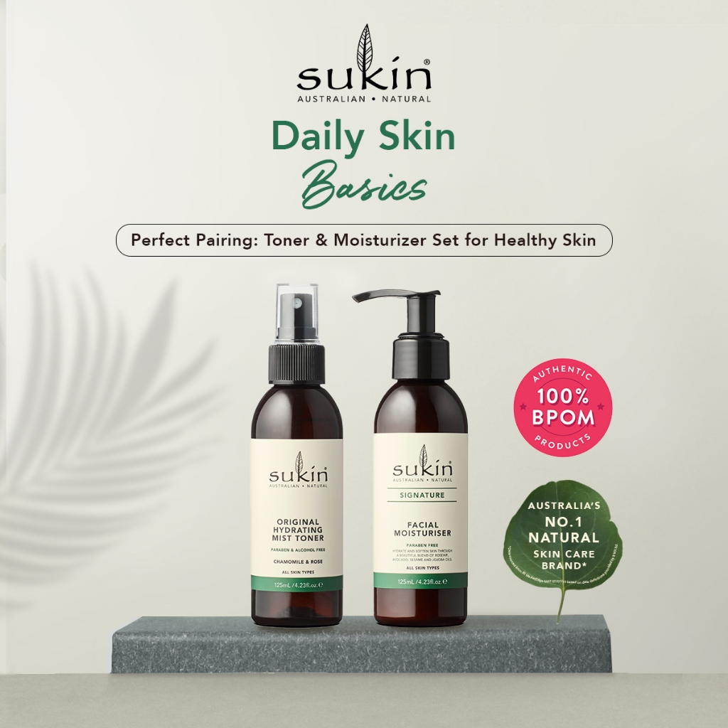 Jual Sukin Best Seller Set (Sukin Toner + Moisturizer) | Shopee Indonesia