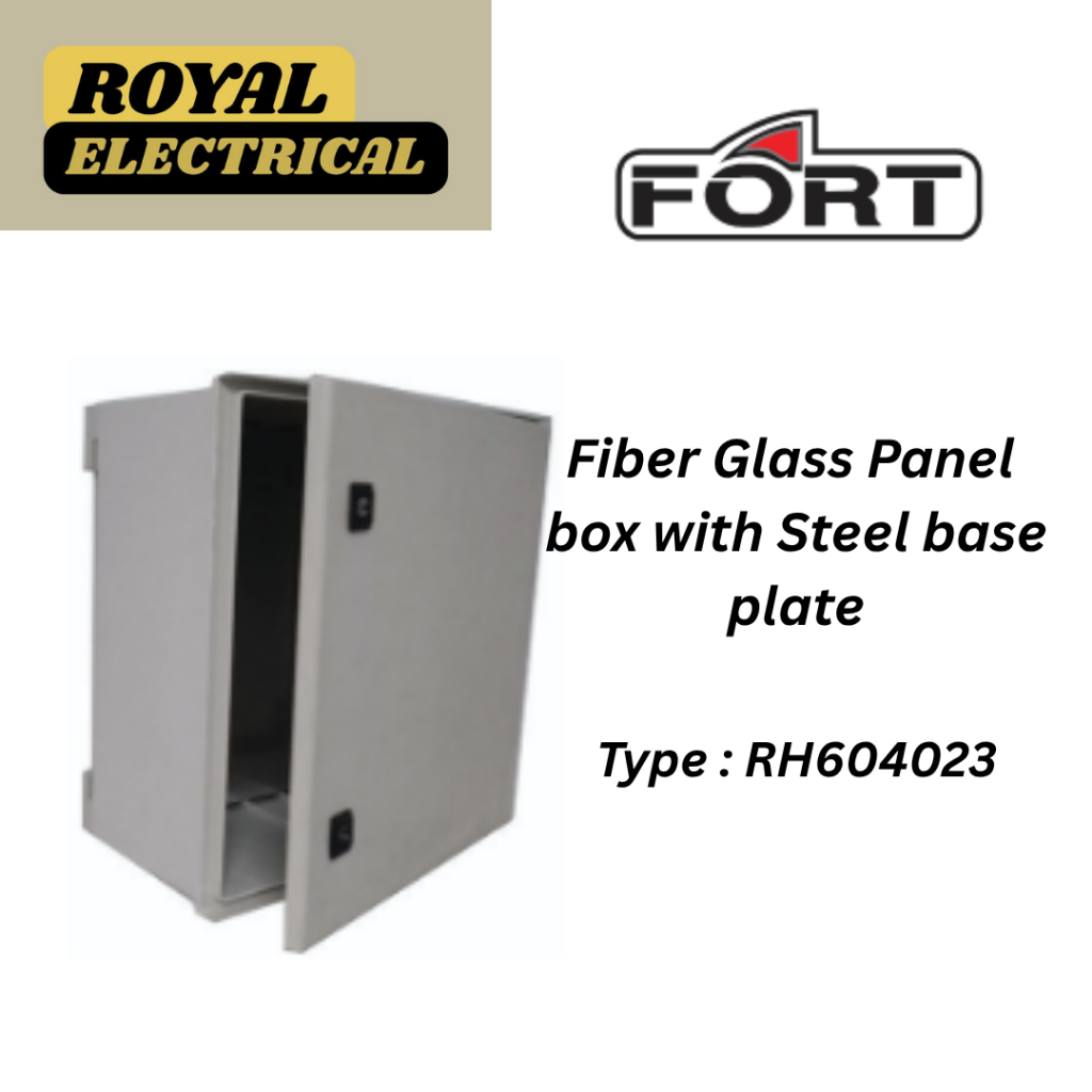Jual FORT FIBER GLASS PANEL BOX 60x40x23cm - type RH604023 WITH STEEL ...
