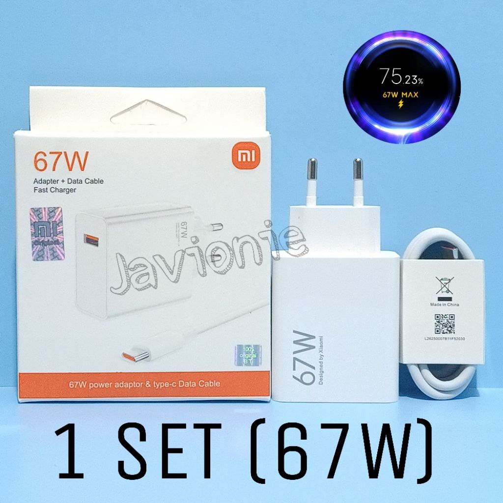 Charger Casan Xiaomi MI Redmi Note 10 10S 10T 11 12 13 13x 14 14C POCO  C75 F2 F3 M4 M5S M6 X3 X5 Nfc Lite Pro 5G 33W 45W 67W Original Turbo Charge 