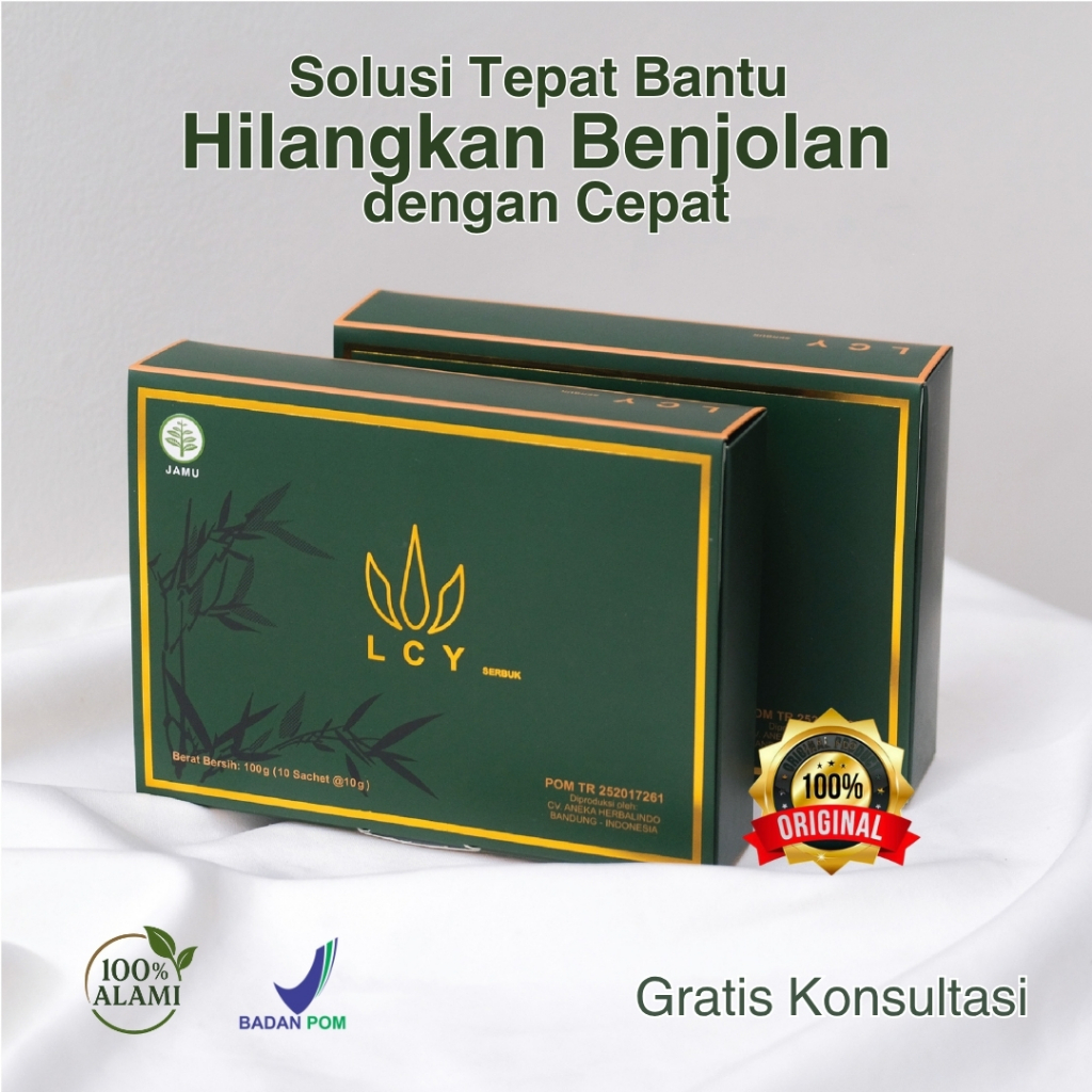 Ling Cao Yao Serbuk - Obat Herbal Kanker SERVIKS Kista Miom Benjolan by IndoJamu