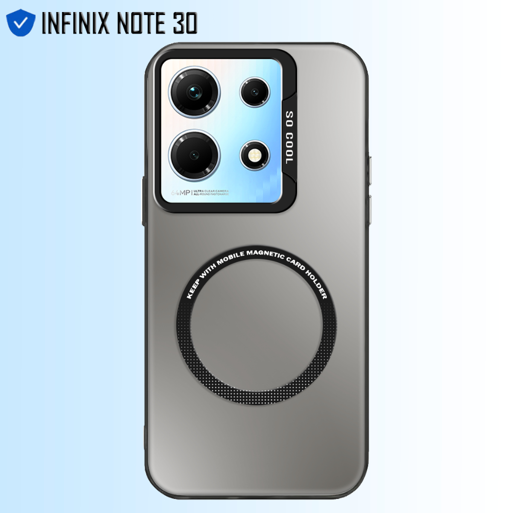Jual Hardcase Hybrid IMD So Cool Magsafe Ring Plate Casing Infinix Note ...