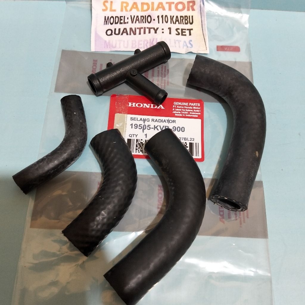 Jual Selang Radiator Assy Vario 110 Karbu (Selang+Pipa) | Shopee Indonesia