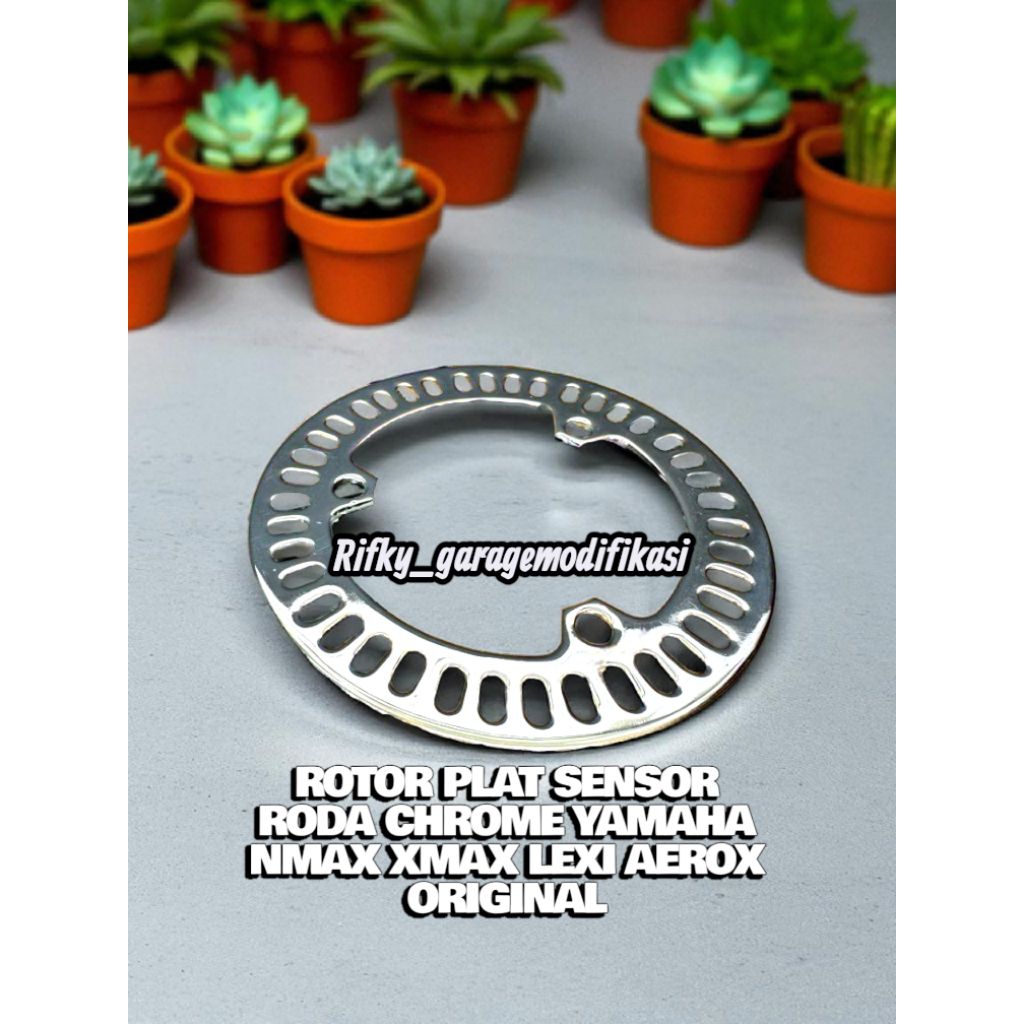 Jual Rotor roda sensor chrome yamaha nmax,xmax,aerox,lexi, original ...