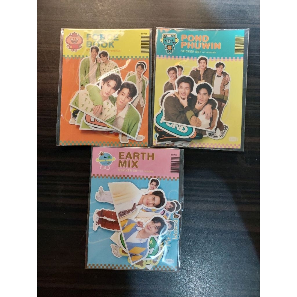 Jual STICKER PONDPHUWIN EARTHMIX FORCEBOOK | Shopee Indonesia