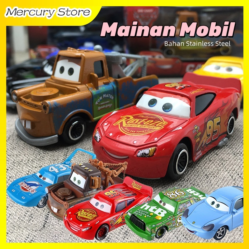 Jual Mainan Mobil Besar Pixar Cars Mcqueen Mobil Mainan Bahan Paduan ...