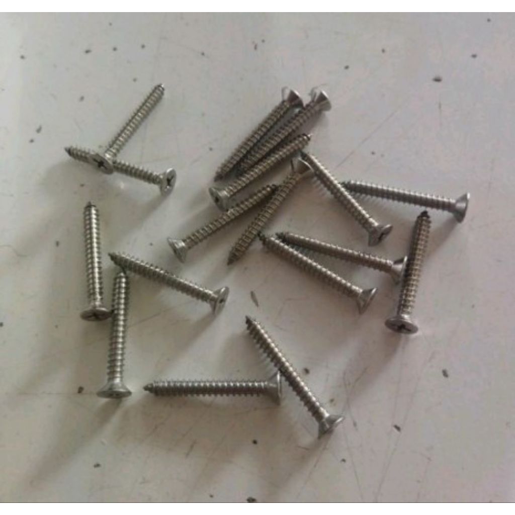 Jual skrup fab /tapping fab stainless304, m10x11/2, isi 1pc | Shopee ...
