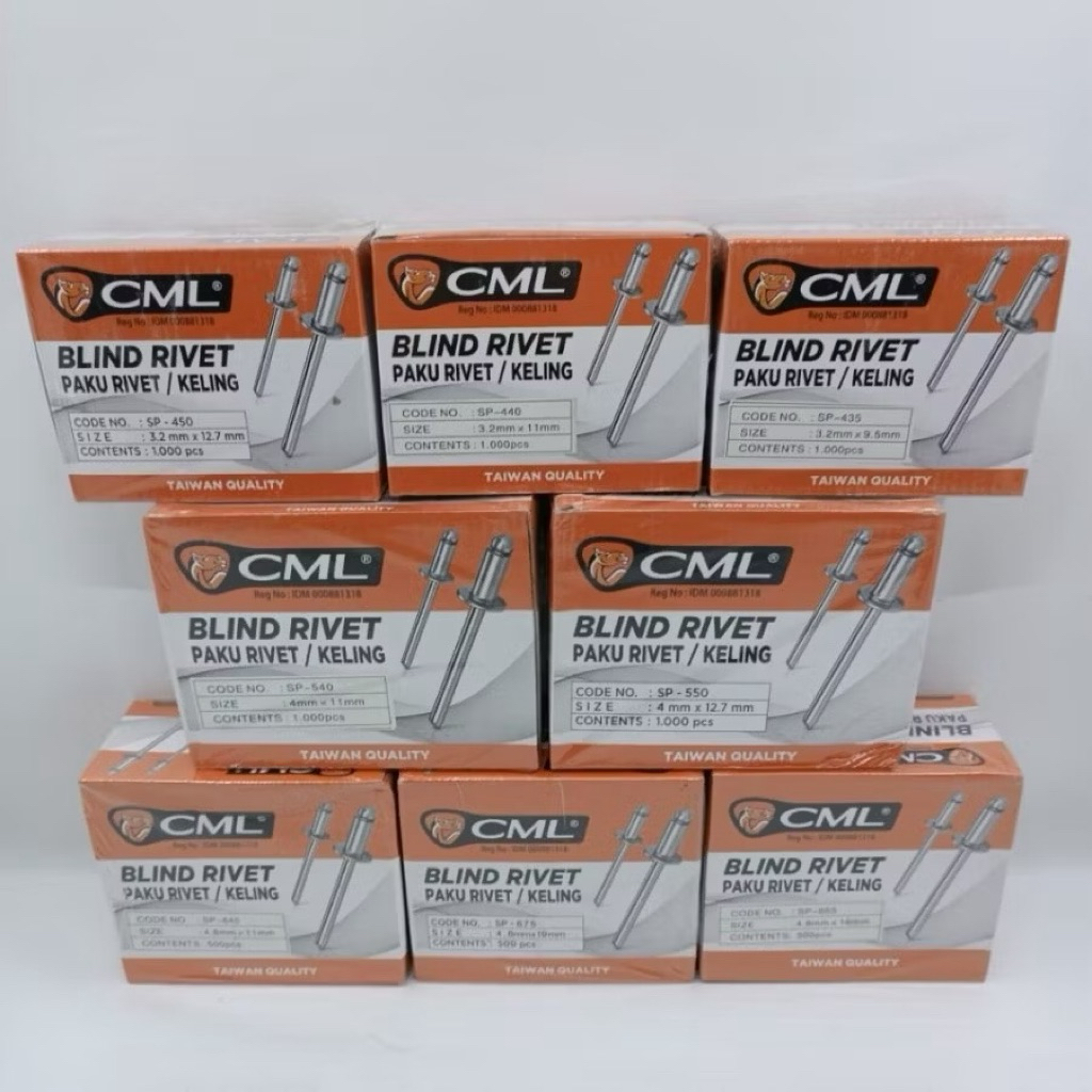 Jual Camel Paku Rivet Keling - Blind Rivet Rivetti All Size Variant ...