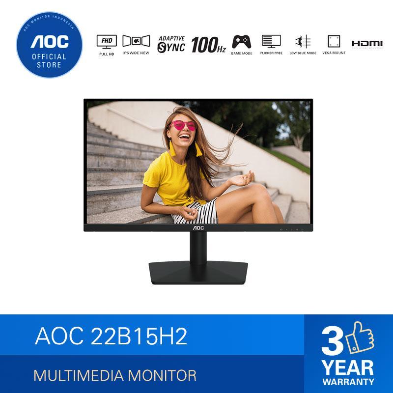 Jual Monitor AOC 22B15H2 AdaptiveSync 21.45