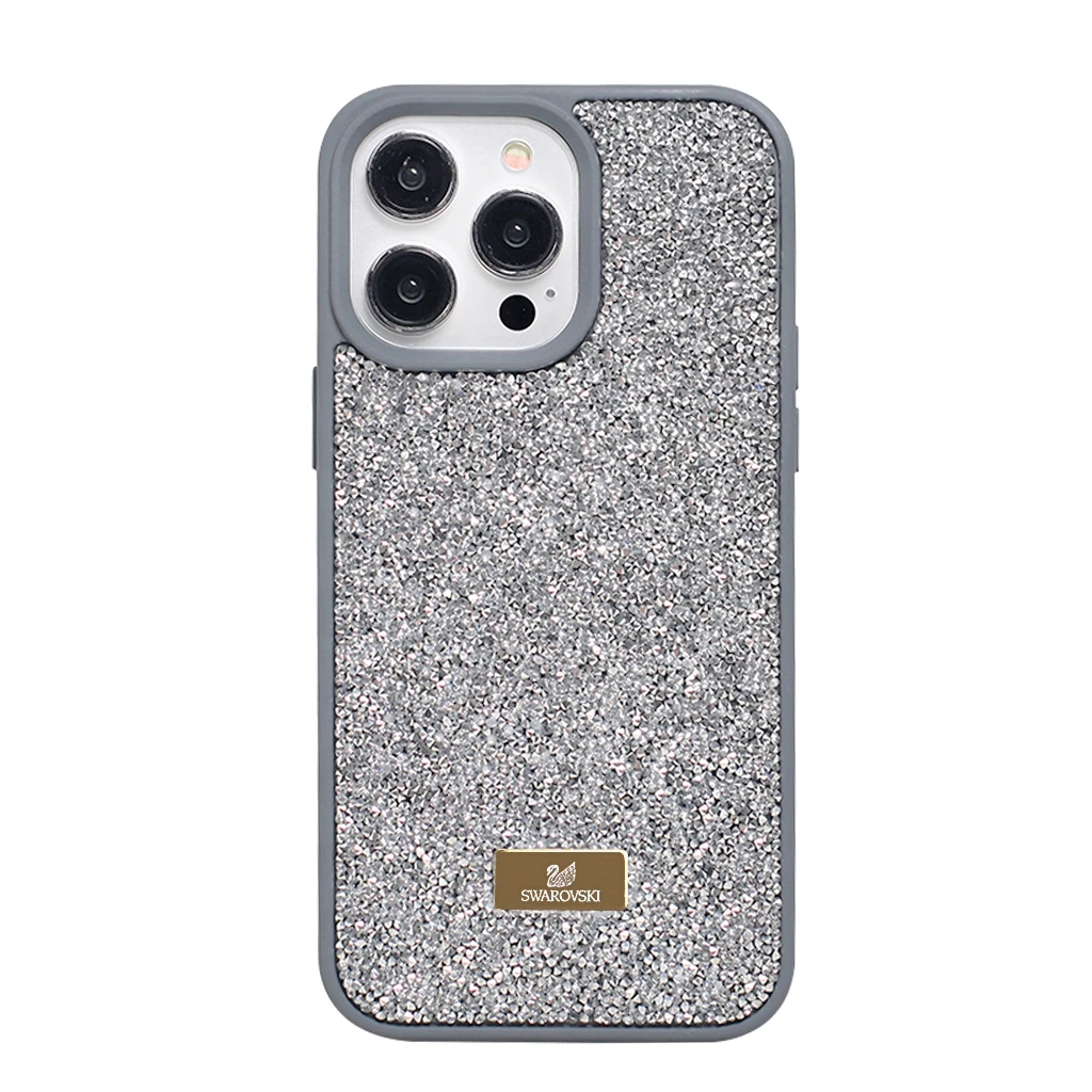 Glam Rock Swarovski 11 Pro Max Case Case Diseño Swarovski