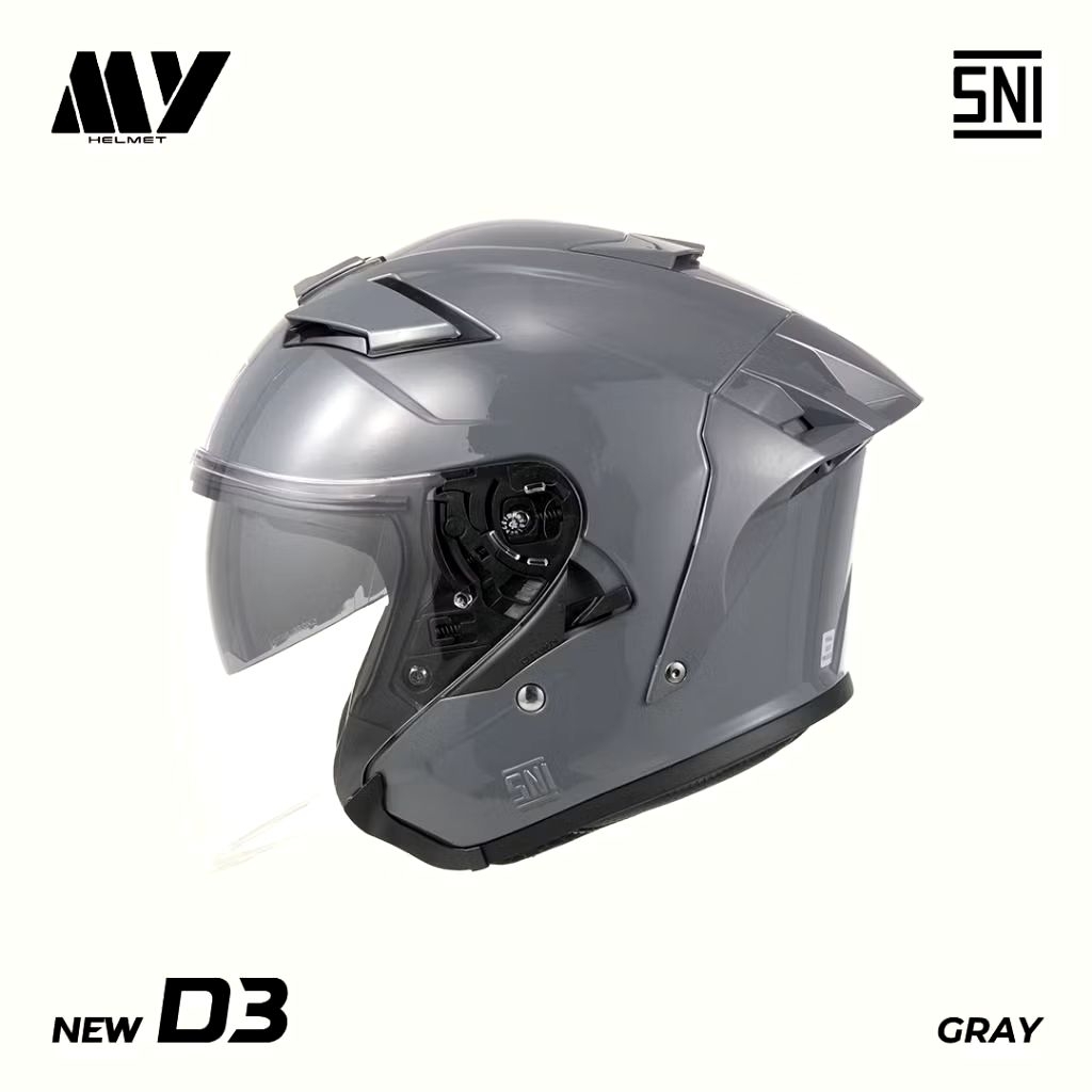 Jual Helm MY D3 Original D 3 helmet double visor helmets motor bike ...