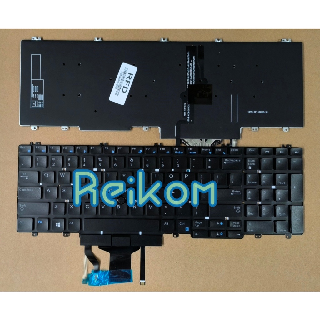 Jual Keyboard Dell Precision 7530 7540 7730 7740 p34e p74f | Shopee ...