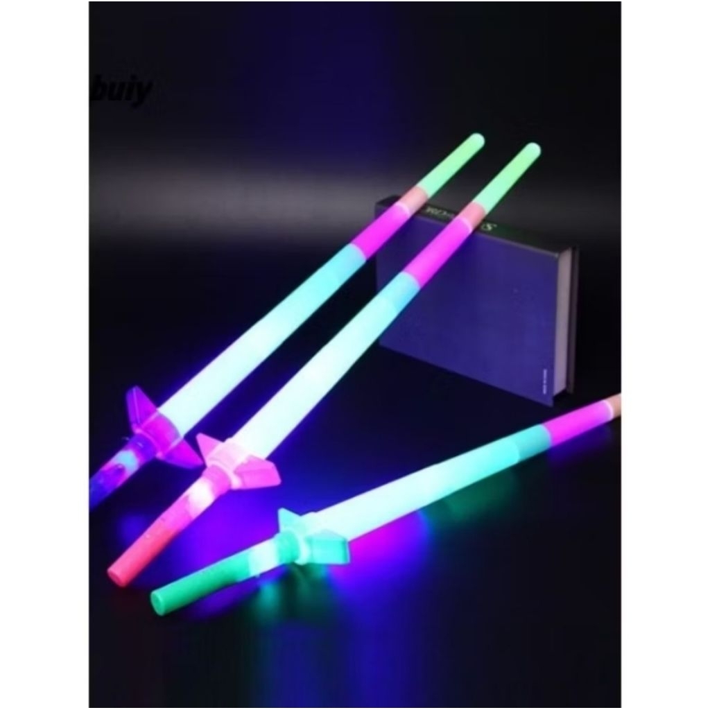Jual Eceran Murah meriah pedang pedangan lampu led bisa pendek jadi ...