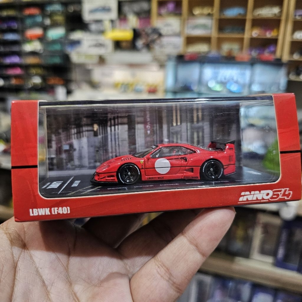 Jual inno64 Ferrari F40 LBWK red liberty walk tokyo auto salon Tarmac ...