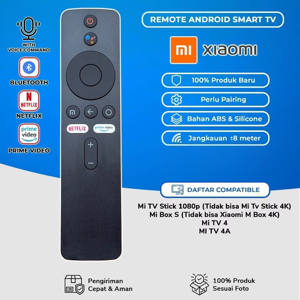 Jual Remot Remote TV Xiaomi Mi TV 4A / Mi Box S / Mi Stick Android ...