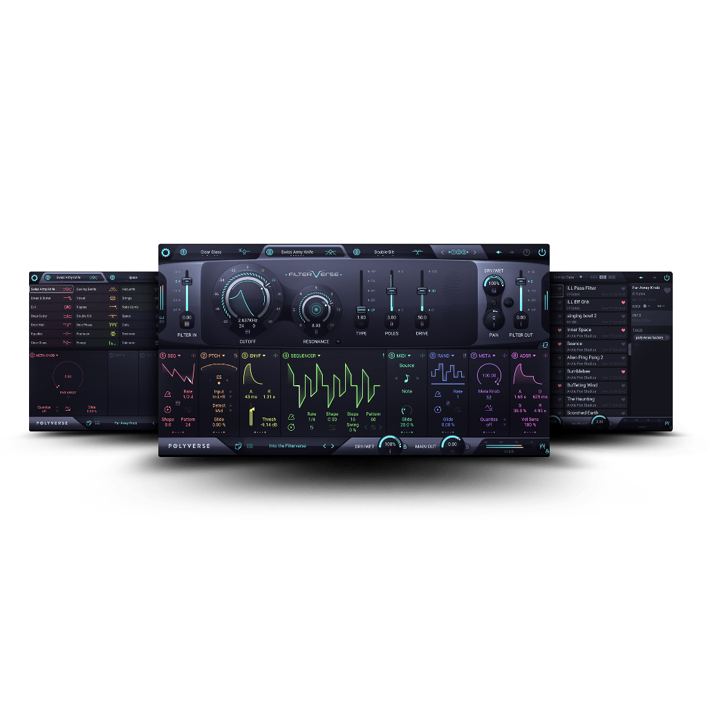 Jual Polyverse Music - Filterverse - vst plugin Multi-Filter Terkuat ...