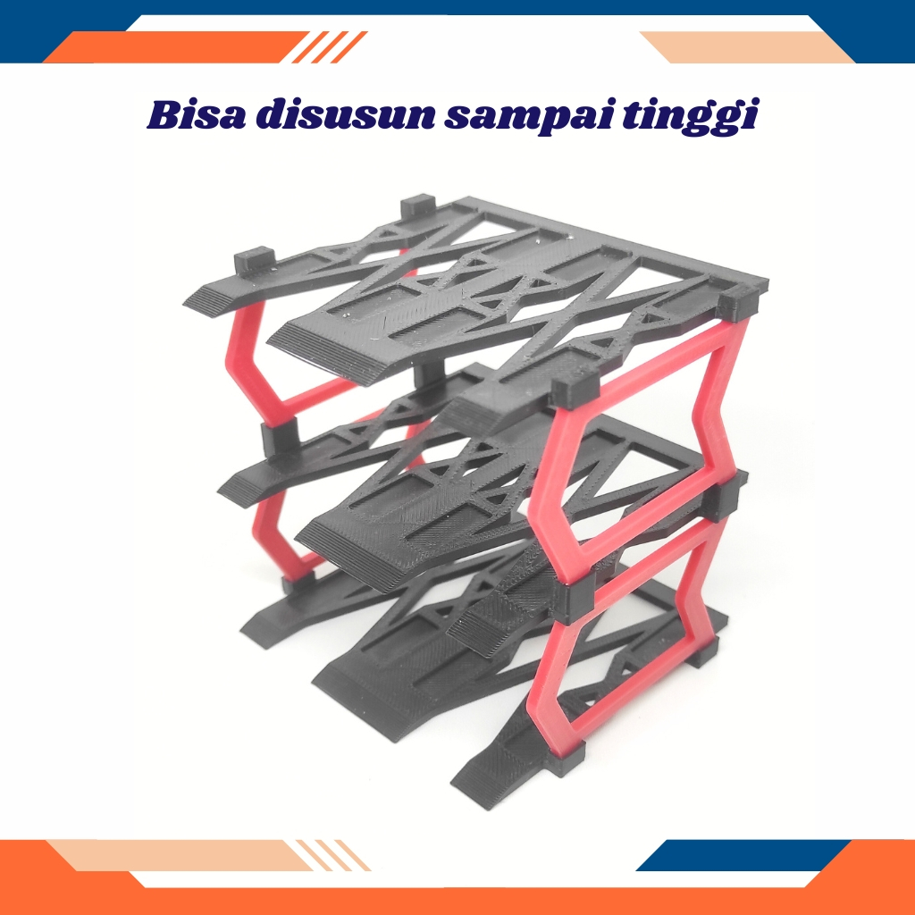 Jual car lift rak display stand display hotwheels hot wheels tomica ...