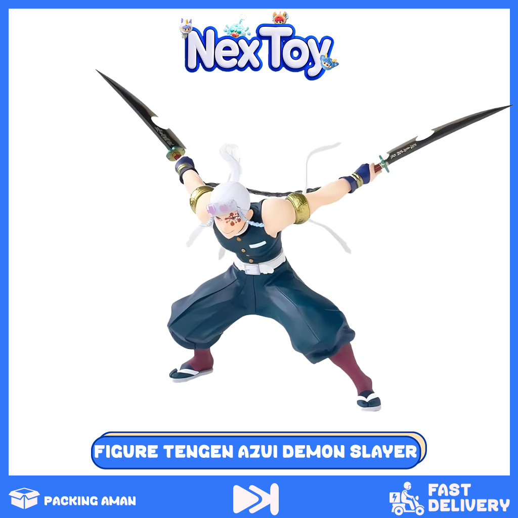 Jual NEXTOY Action Figure tengen azui demon slayer bahan pvc 24CM ...