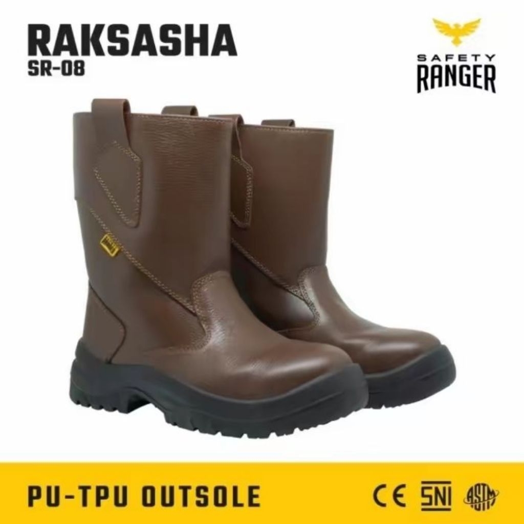 Jual SEPATU SAFETY RANGER - RAKSAHA - SR08 / SAFETY SHOES | Shopee ...