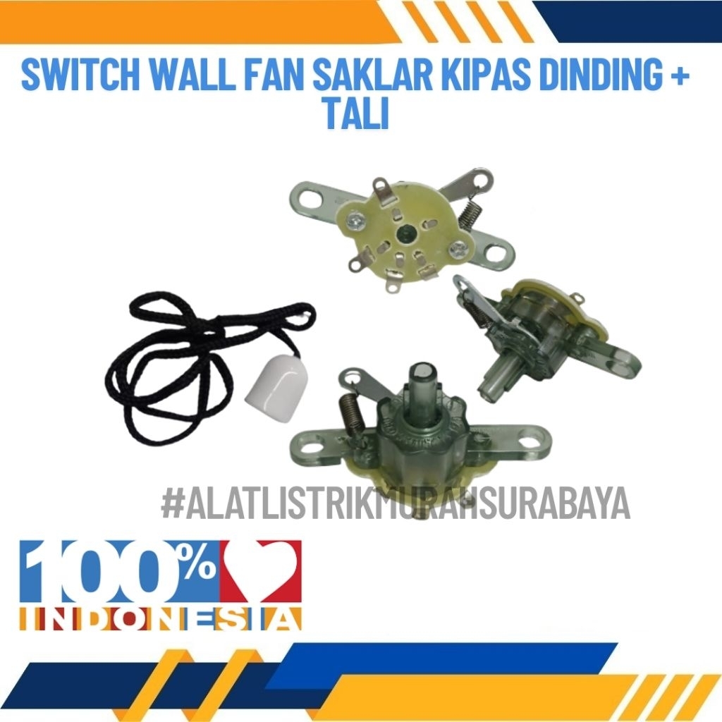 Jual Switch wallfan/ saklar kipas angin dinding umum// SWITCH Wall Fan ...