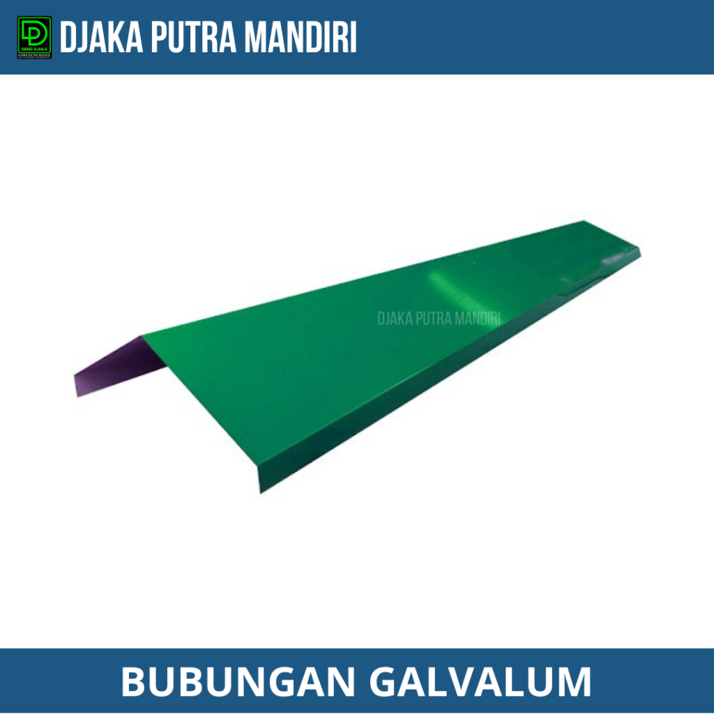 Jual Nok Segitiga Galvalume / Bubungan Atap / Ridge Capping Panjang 3 ...