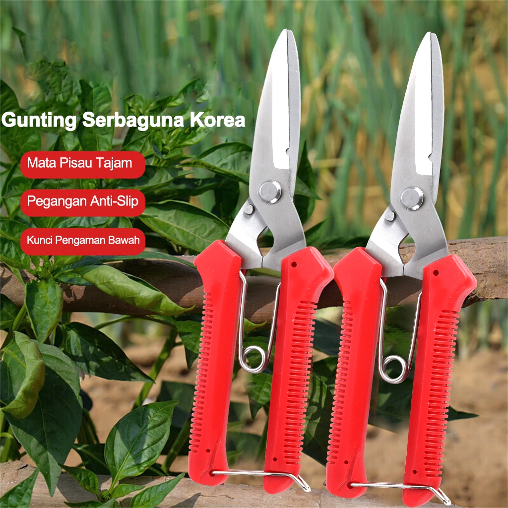 Jual Gunting Serbaguna Anti Slip Multifungsi Bahan Baja SK5 Tajam ...