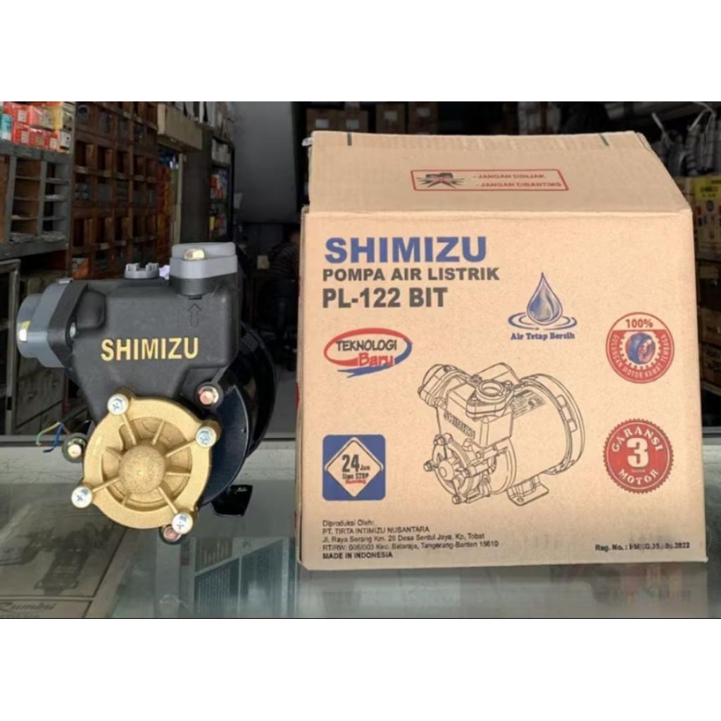 Jual SHIMIZU POMPA AIR PL 122BIT NON AUTOMATIC PUMP/SUMUR DANGKAL ...