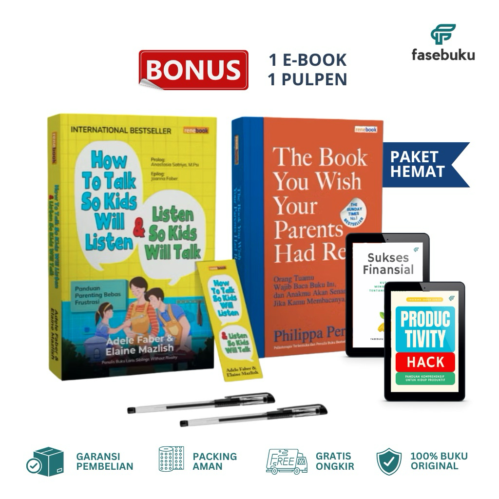 Jual [Paket Hemat] The Book You Wish Your Parents Had Read + How to ...