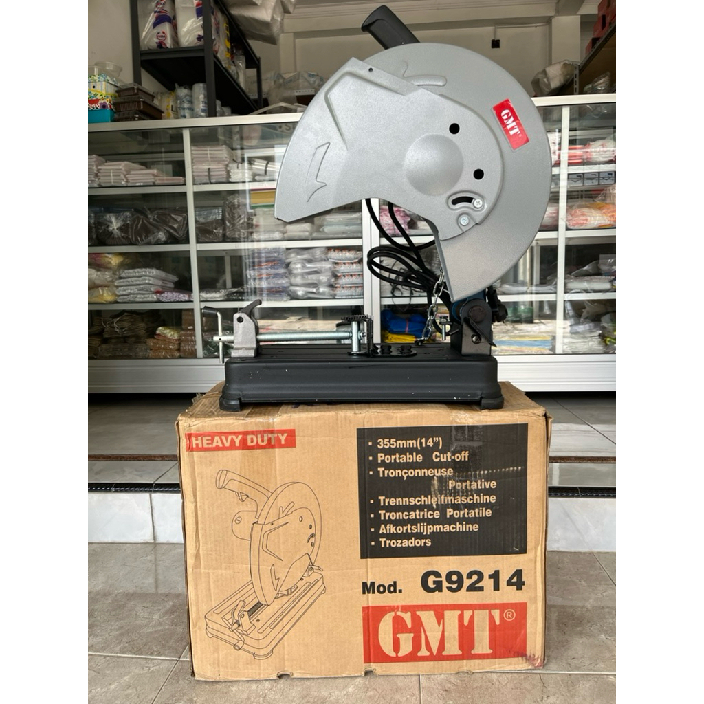 Jual mesin cut off potong besi duduk 14 inch GMT G9214 Heavy duty ...
