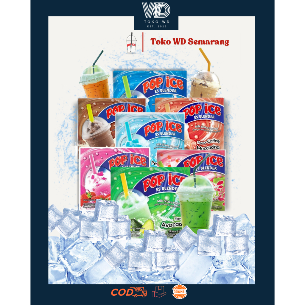 Jual Pop Ice Renceng Aneka Rasa isi 10 Sachet | Shopee Indonesia
