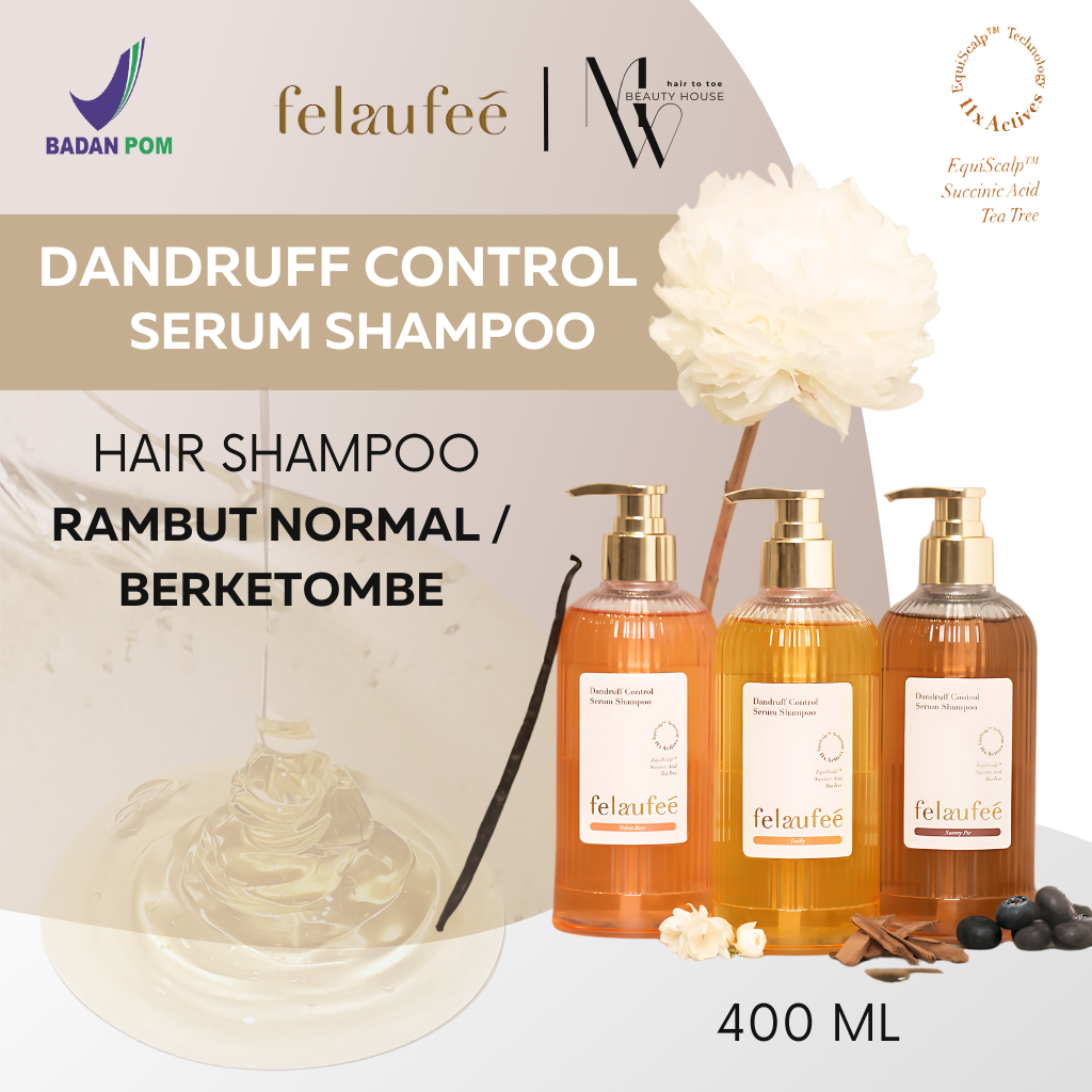 Jual [MW] Felaufee Dandruff Treatment Serum Shampoo Anti Ketombe dan ...
