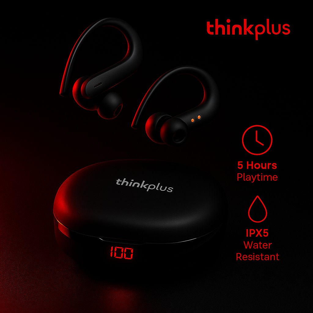 Jual Lenovo Thinkplus T50 TWS Earphone Headset Bluetooth True Wireless ...