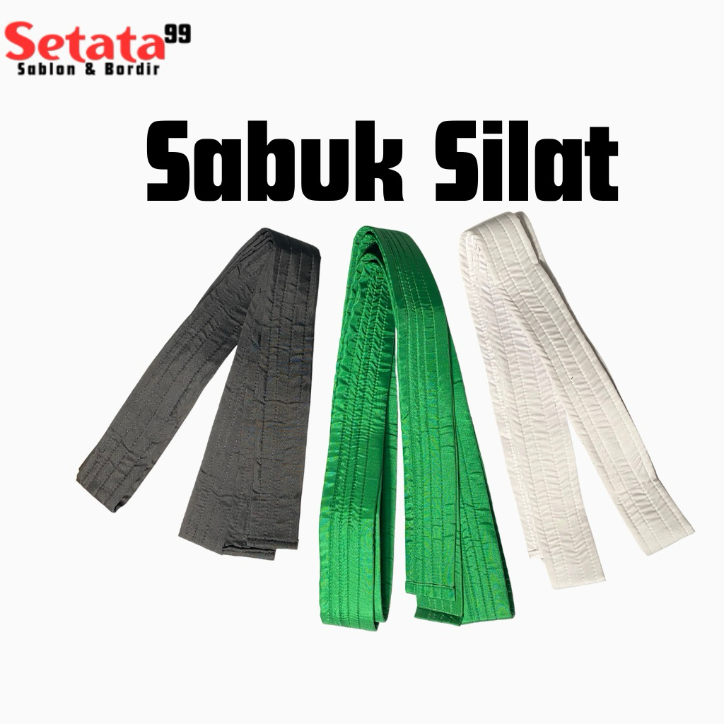 Jual SABUK PENCAK SILAT / Sabuk Latihan Silat / Atribut Silat PSHT ...