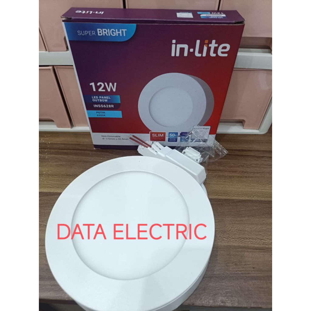 Jual Inlite Downlight Led 12 Watt Outbow / Inlite INSS628R Panel 12 ...