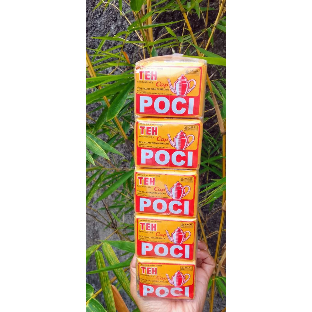 Jual TEH POCI KUNING isi 10 bungkus @ 40 gram ES TEH JUMBO | Shopee ...