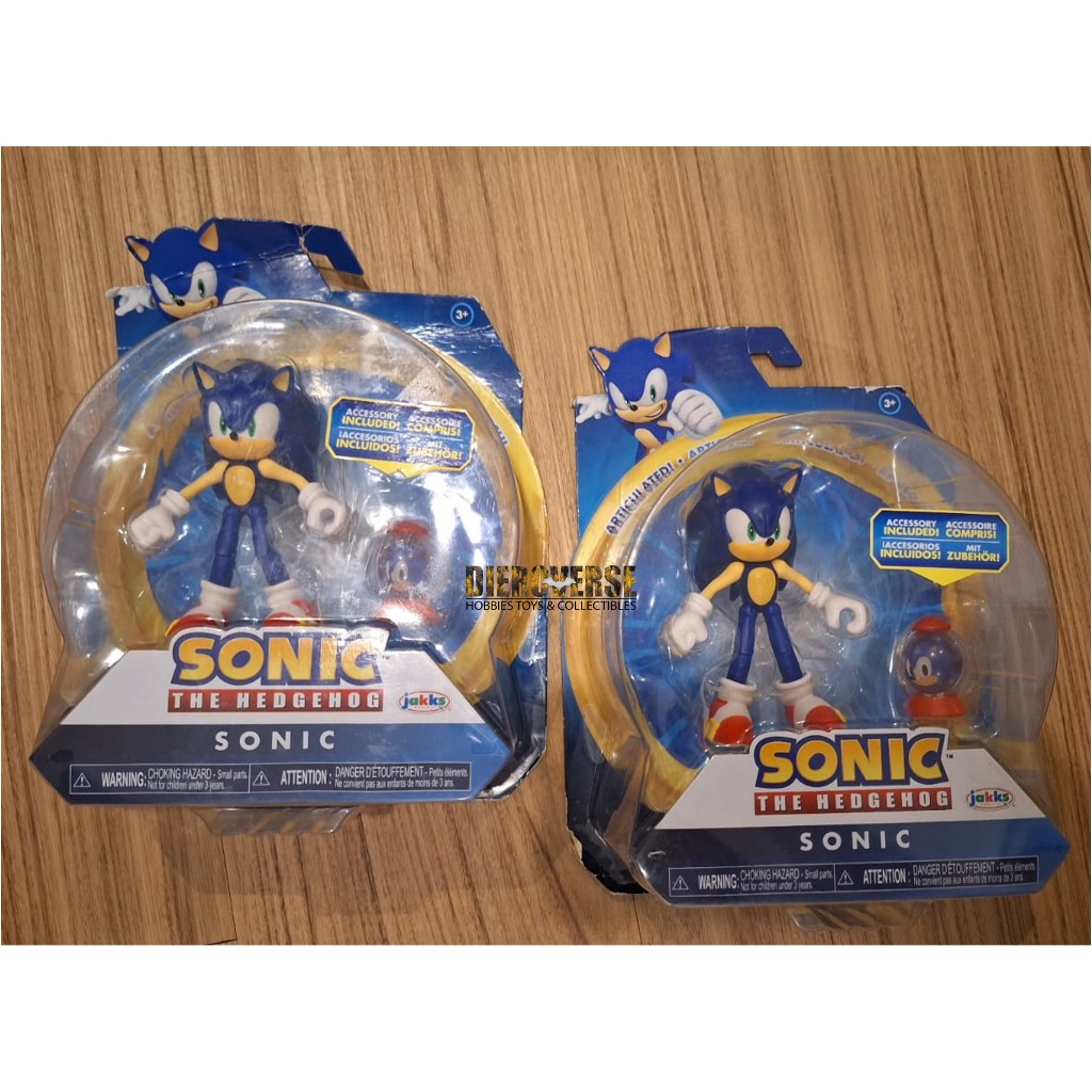 Jual JAKKS PACIFIC SONIC THE HEDGEHOG MODERN SONIC ACTION FIGURE WITH 1 ...