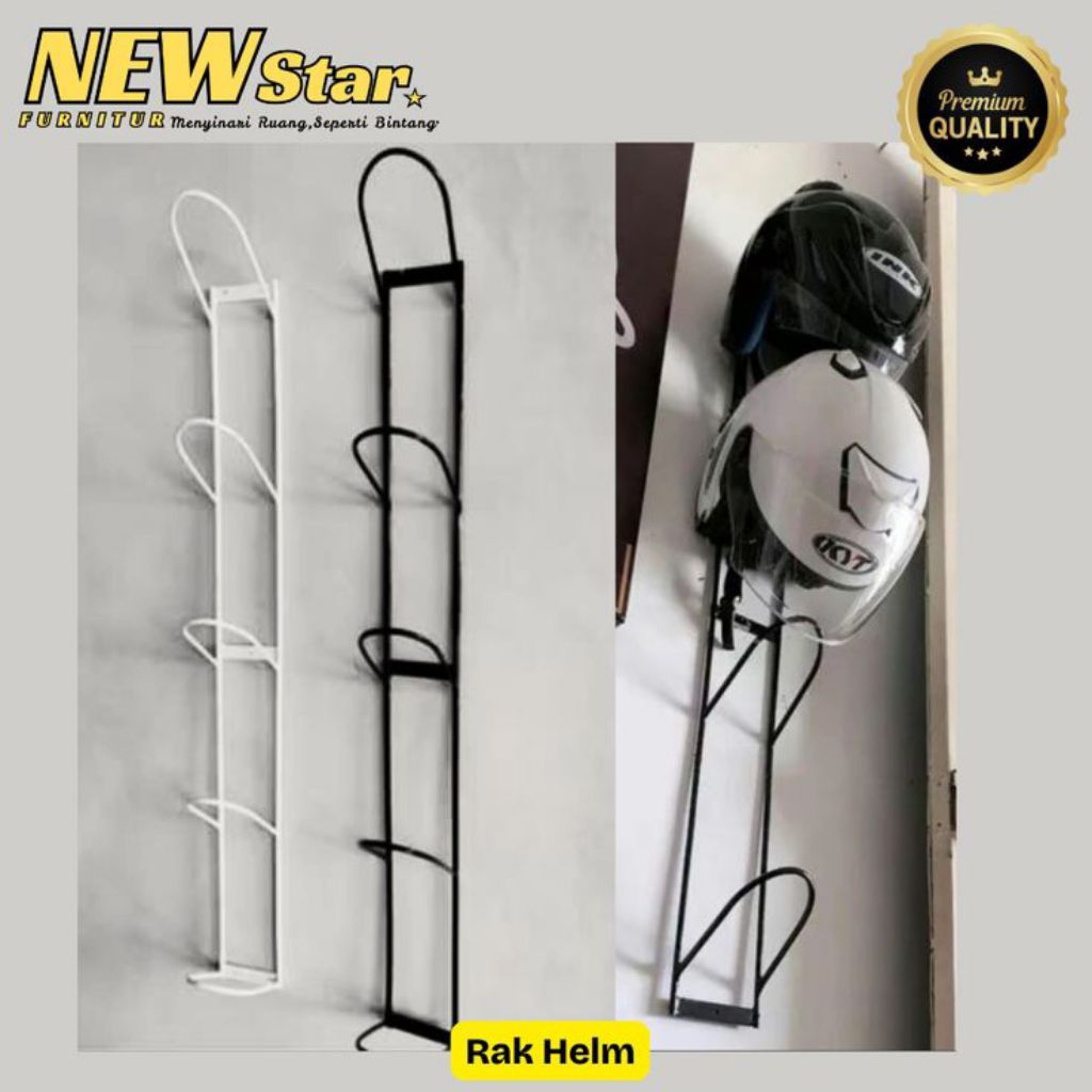 Jual rak helm gantungan helm susun | Shopee Indonesia