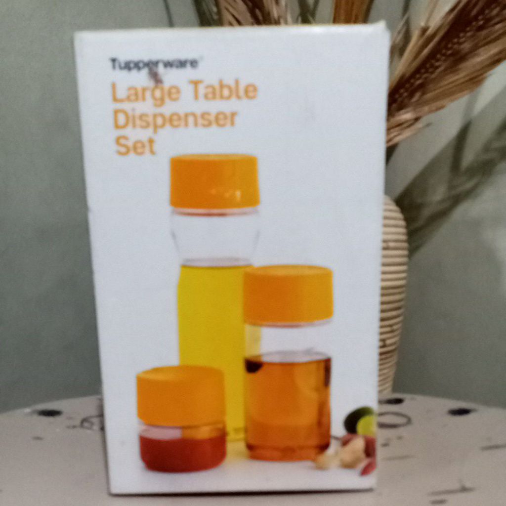 Jual TUPPERWARE LARGE TABLE DISPENSER | Shopee Indonesia